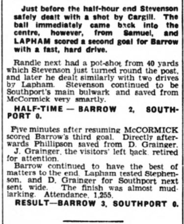 Lancashire Evening Post - Saturday 25 November 1939
Image © Johnston Press plc. Image created courtesy of THE BRITISH LIBRARY BOARD