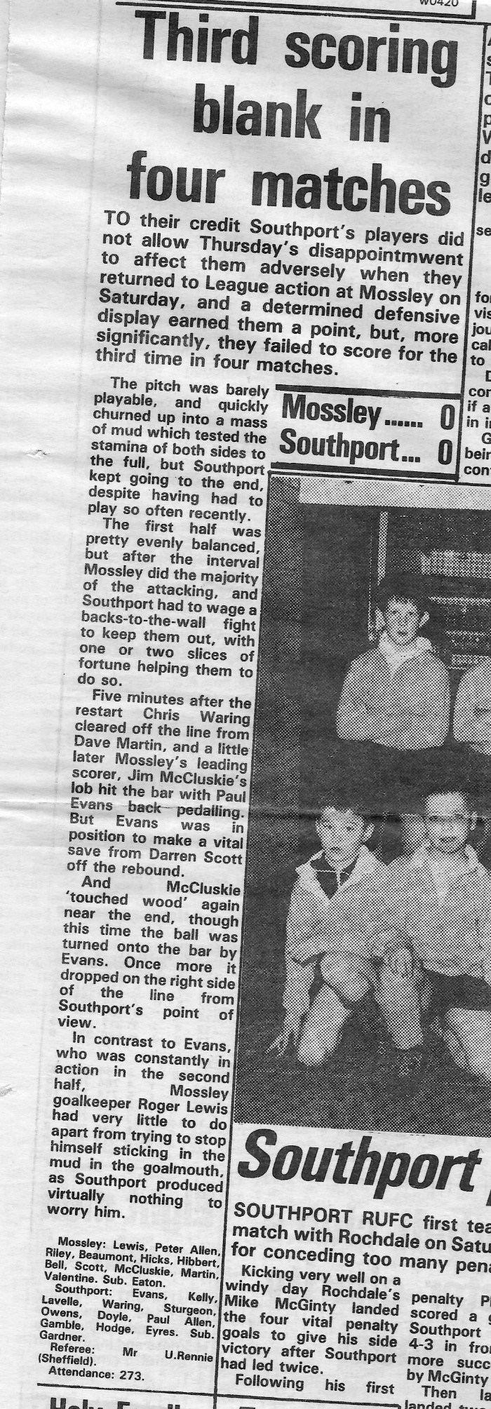 Southport Visiter, 2nd April 1988